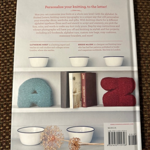 Knitted Letters Book - Picture 5 of 5